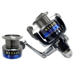 Spinning Reels Shimano Nexave 2500FD Spin Reel W Spare Spool
